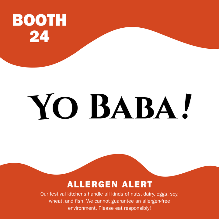 Booth 24: Yo Baba! – Taste of Edmonton