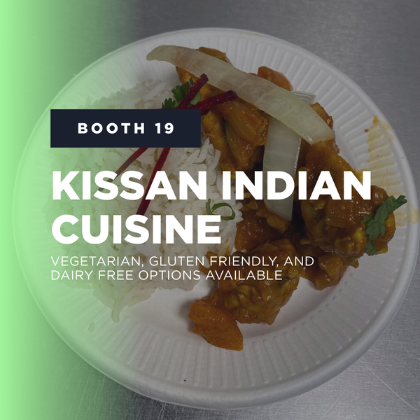 Booth 19: Kissan Indian Cuisine